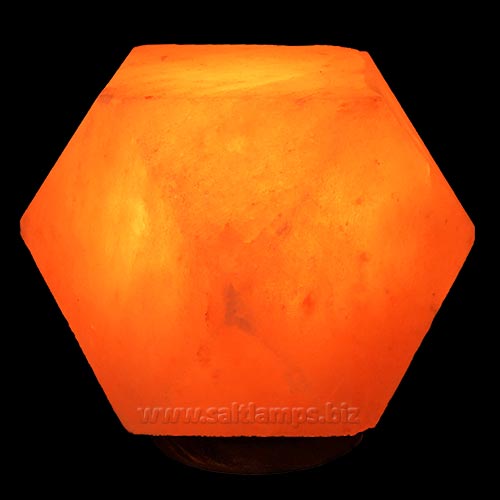 Diamond Salt Lamp